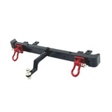 Maxbell 1/12 RC Car Rear Bumper Accessory for MN82 LC79 RC RC Crawler Car Trucks DIY black