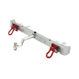 Maxbell 1/12 RC Car Rear Bumper Accessory for MN82 LC79 RC RC Crawler Car Trucks DIY silvery