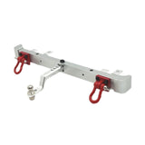 Maxbell 1/12 RC Car Rear Bumper Accessory for MN82 LC79 RC RC Crawler Car Trucks DIY silvery