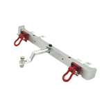 Maxbell 1/12 RC Car Rear Bumper Accessory for MN82 LC79 RC RC Crawler Car Trucks DIY silvery