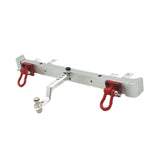 Maxbell 1/12 RC Car Rear Bumper Accessory for MN82 LC79 RC RC Crawler Car Trucks DIY silvery