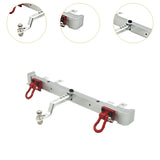 Maxbell 1/12 RC Car Rear Bumper Accessory for MN82 LC79 RC RC Crawler Car Trucks DIY silvery