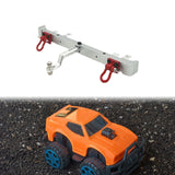 Maxbell 1/12 RC Car Rear Bumper Accessory for MN82 LC79 RC RC Crawler Car Trucks DIY silvery