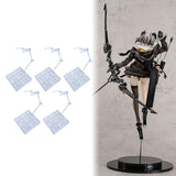 5Pcs Doll Model Support Easy Assembly Brace for 1/144 Toy 1/100 Hg RG SD Shf White