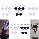 5Pcs Doll Model Support Easy Assembly Brace for 1/144 Toy 1/100 Hg RG SD Shf White