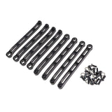 Maxbell 8Pcs Chassis Fixing Rod RC Car Metal Upgrade for 1:12 Scale RC Car MN78 MN82