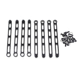 Maxbell 8Pcs Chassis Fixing Rod RC Car Metal Upgrade for 1:12 Scale RC Car MN78 MN82
