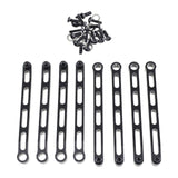 Maxbell 8Pcs Chassis Fixing Rod RC Car Metal Upgrade for 1:12 Scale RC Car MN78 MN82