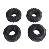 Maxbell 4 Pieces RC Tires Upgrade RC Wheels Tires for MN 1/12 78 82 99S 1/16 C14 C24