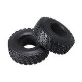 Maxbell 4 Pieces RC Tires Upgrade RC Wheels Tires for MN 1/12 78 82 99S 1/16 C14 C24