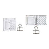 Maxbell Watercolor Palette Acrylic Storage Artists Organizer Practical Empty Palette 8 grids
