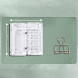 Maxbell Watercolor Palette Acrylic Storage Artists Organizer Practical Empty Palette 8 grids