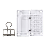 Maxbell Watercolor Palette Acrylic Storage Artists Organizer Practical Empty Palette 8 grids