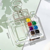 Maxbell Watercolor Palette Acrylic Storage Artists Organizer Practical Empty Palette 8 grids