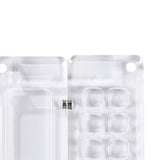 Maxbell Watercolor Palette Acrylic Storage Artists Organizer Practical Empty Palette 8 grids