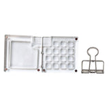 Maxbell Watercolor Palette Acrylic Storage Artists Organizer Practical Empty Palette 15 grids