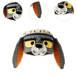 Anime Knitted Hat Cute Girls Character Knitted Cap for Street Walking Hiking Talking