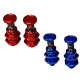 Maxbell Model Cabin Cover Locks 35mm Equipment Spring Cabin Door Latch for Model Ship red