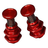 Maxbell Model Cabin Cover Locks 35mm Equipment Spring Cabin Door Latch for Model Ship red