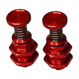 Maxbell Model Cabin Cover Locks 35mm Equipment Spring Cabin Door Latch for Model Ship red