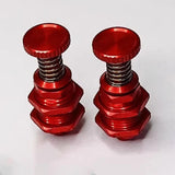 Maxbell Model Cabin Cover Locks 35mm Equipment Spring Cabin Door Latch for Model Ship red