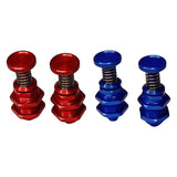Maxbell Model Cabin Cover Locks 35mm Equipment Spring Cabin Door Latch for Model Ship red