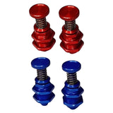Maxbell Model Cabin Cover Locks 35mm Equipment Spring Cabin Door Latch for Model Ship red