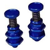 Maxbell Model Cabin Cover Locks 35mm Equipment Spring Cabin Door Latch for Model Ship blue