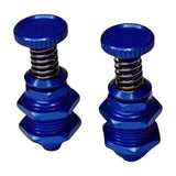 Maxbell Model Cabin Cover Locks 35mm Equipment Spring Cabin Door Latch for Model Ship blue