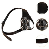 Maxbell Back Sword Shoulder Frog PU Hanger Medieval for Viking Renaissance Adult Men Black