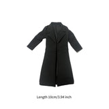Maxbell 1/12 Scale Women Figure Trench Coat Miniature Clothing for 6" Action Figures