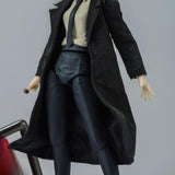 Maxbell 1/12 Scale Women Figure Trench Coat Miniature Clothing for 6" Action Figures
