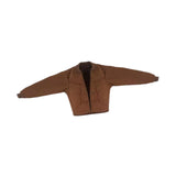 Maxbell 1/12 Scale Figure Doll Jacket Coat Accessory Clothing Action Figures Costume Brown