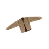 Maxbell 1/12 Scale Figure Doll Jacket Coat Accessory Clothing Action Figures Costume Khaki