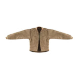 Maxbell 1/12 Scale Figure Doll Jacket Coat Accessory Clothing Action Figures Costume Khaki