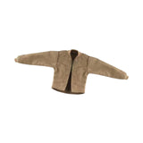 Maxbell 1/12 Scale Figure Doll Jacket Coat Accessory Clothing Action Figures Costume Khaki