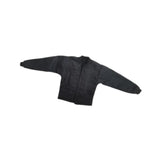 Maxbell 1/12 Scale Figure Doll Jacket Coat Accessory Clothing Action Figures Costume Black