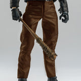 Maxbell 1:12 Male Action Figure Trousers Dress up Accessory , Stylish Collectable Pants Brown