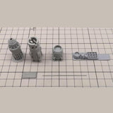 Maxbell Fuel Tank Kits 3D Printed Professional Sturdy Fuel Tank Rod for Mecha Model HS018