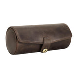 Maxbell Watch Storage Case Space-saving Timepieces Roll Box for Home Bedroom Desktop