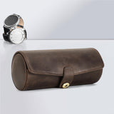 Maxbell Watch Storage Case Space-saving Timepieces Roll Box for Home Bedroom Desktop
