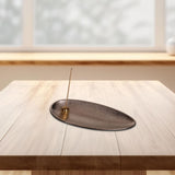 Maxbell Alloy Incense Insert Portable Small Creative Incense Burner for Home Bedroom Argent