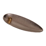 Maxbell Alloy Incense Insert Portable Small Creative Incense Burner for Home Bedroom Argent