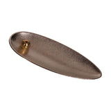 Maxbell Alloy Incense Insert Portable Small Creative Incense Burner for Home Bedroom Argent