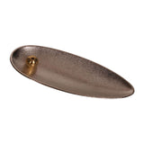 Maxbell Alloy Incense Insert Portable Small Creative Incense Burner for Home Bedroom Argent