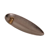 Maxbell Alloy Incense Insert Portable Small Creative Incense Burner for Home Bedroom Argent