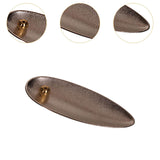 Maxbell Alloy Incense Insert Portable Small Creative Incense Burner for Home Bedroom Argent