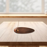 Maxbell Alloy Incense Insert Portable Small Creative Incense Burner for Home Bedroom Bronze