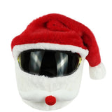 Christmas Hat Motorcycle Helmet Cover Dust Cap Helmet Protection Cover Decor