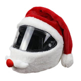 Christmas Hat Motorcycle Helmet Cover Dust Cap Helmet Protection Cover Decor